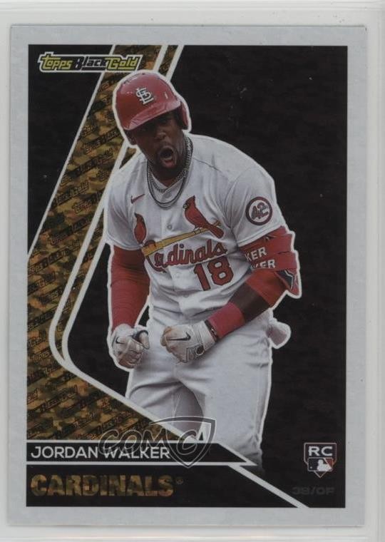 2023 Topps Update Topps Black Gold Jordan Walker #BG-29 2k3