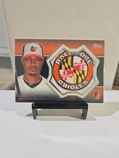 2013 Topps Baseball Manufactured Commemorative Patch #CP-1 Adam Jones Patch Card
