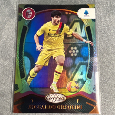 Panini Chronicles Certified Serie A 2021-22 Riccardo Orsolini #144 Bologna FC