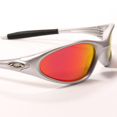 Oakley Minute Silver | Fire Iridium | Sonnenbrille Vintage 90s Design Classics