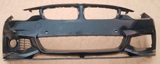 2013 – 2020 BMW 4 SERIES F32 F33 F36 M SPORT FRONT BUMPER IN BLACK DAMAGED