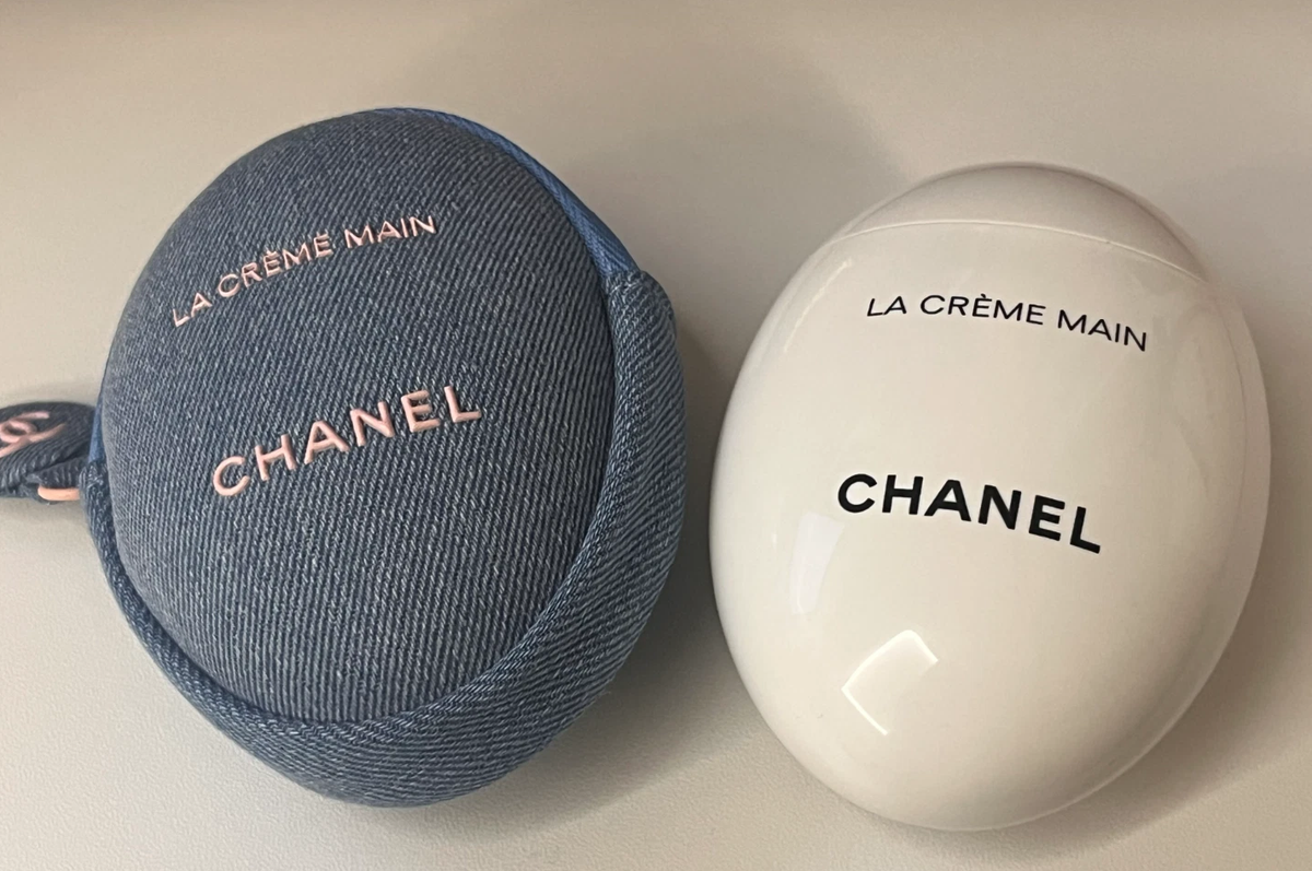 CHANEL LA CRÈME MAIN Hand & Nail Cream Denim Pouch - 2026 DENIM