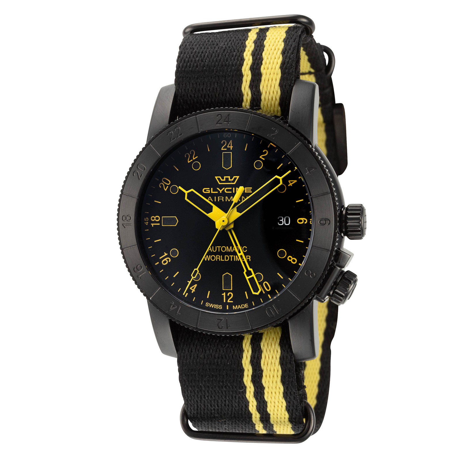 Glycine Men Airman Contemporary 42mm Automatic Watch GL0499