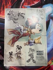 Disney Lorcana Rise of the Floodborn Minnie Mouse Wide-Eyed Diver 4 Card Puzzle