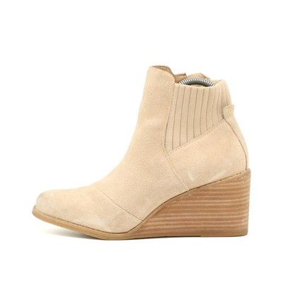 TOMS Damen 1005930522-10 Stiefeletten Beige Knöchelhoch Stiefelette EU 37