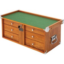T33969 23" Series 3-Large Drawer Red Oak Mid-Riser