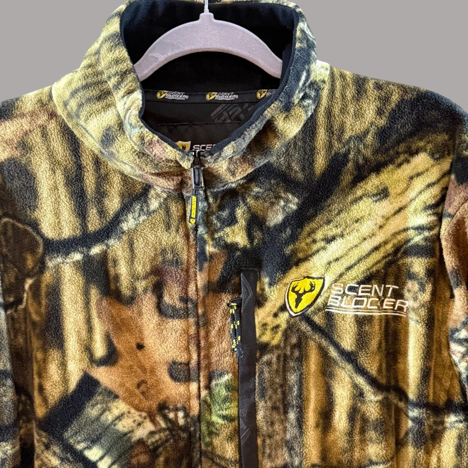 Scent Blocker Dreamseason Protect Fleece Jacket Mossy Oak Size M Men - Image 2 of 4