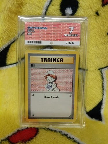 Bill 91/102 ACE graded card