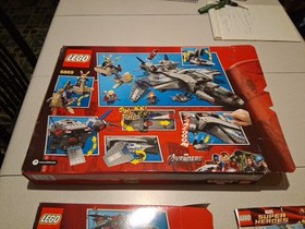 LEGO Marvel Avengers Quinjet Aerial Battle (6869) EMPTY BOX 6866 Wolverine