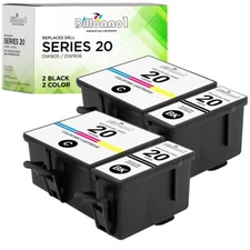 For Dell Series 20 High Yield Ink Cartrides DW905 DW906 For Dell P703w P703 Lot