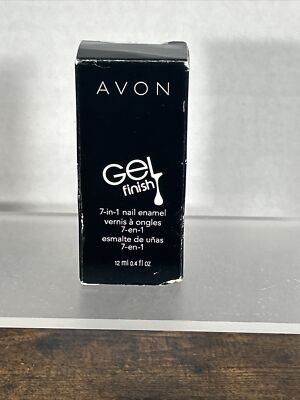 Avon Gel Finish Iceberg White New!