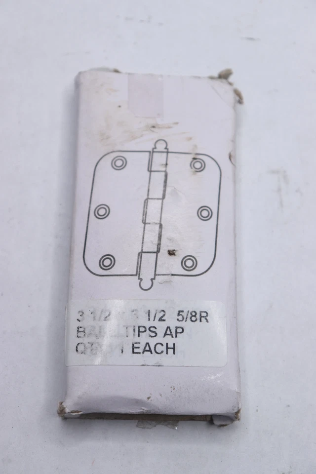 Hinge Plain Bearing 5/8" Radius Corner 3-1/2" 728352 Foto 3 de 3