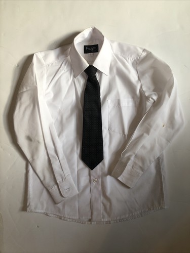 Fouger Boys 4-piece Set With Dress Shirt, Tie, Vest, and Pants Suit, Size 6 - Bild 1 von 5