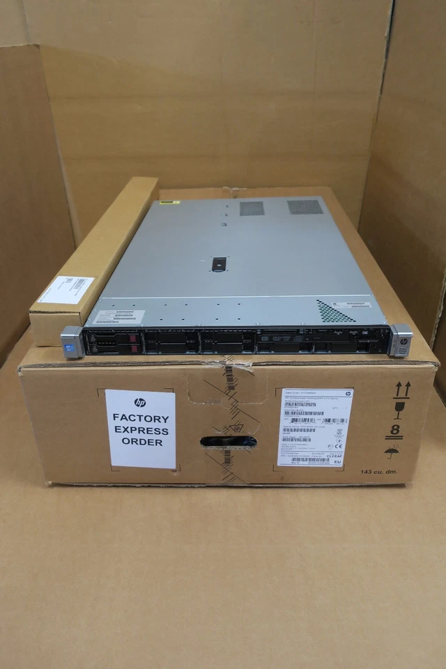 NEW HP ProLiant DL320e GEN8 675598-B21 E3-1240v2 8GB 1U Server with rack rails - Image 3 of 4