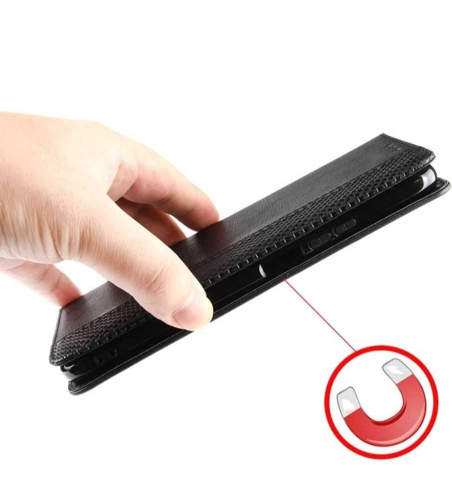 Funda para Blackview BV5200 / BV5200 Pro, Cuero PU Abatible Magnético Estuche Soporte  Foto 3 de 4