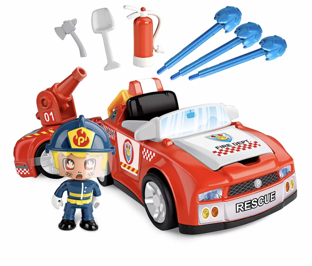 Set Pinypon Action Bombero - Vehículo Con Accesorios Para Niños +4 Años