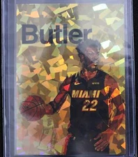 Jimmy Butler Artist Signed Miami Heat Gold Refractor Art Card 1/3