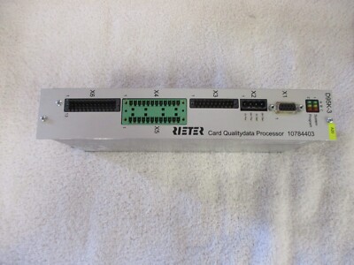 epis RIETER Card Qualitydata Processor  10784403  D95K-3  10858702.01