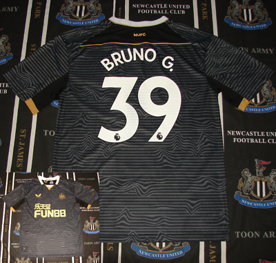 Newcastle United Third Football Shirt Jersey 2021 2022 Bruno