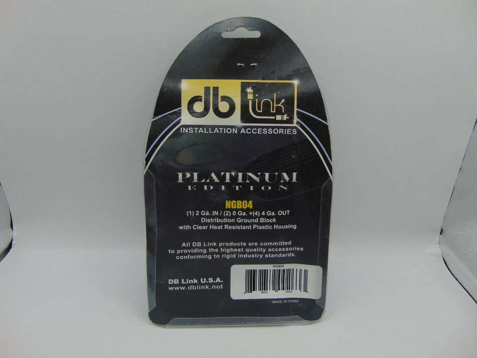 New DB Link Car Audio Platinum NGB04 Distribution Ground Block 5 Way - Image 3 of 4