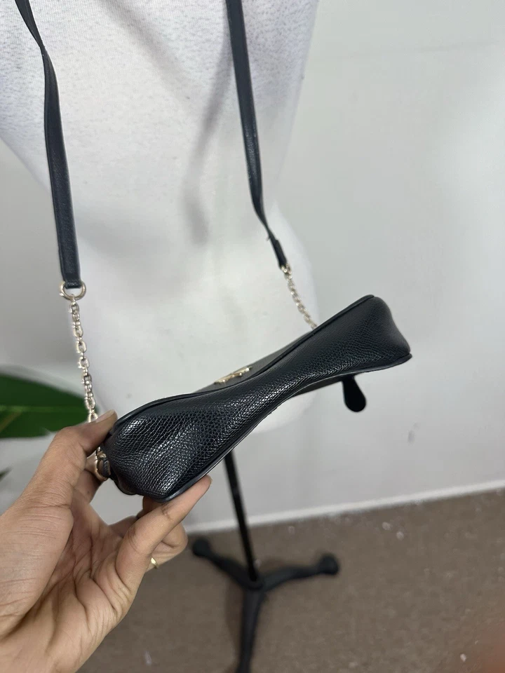 H&M WOMENS BLACK COLORED CROSSBODY PURSE  - Image 3 of 4