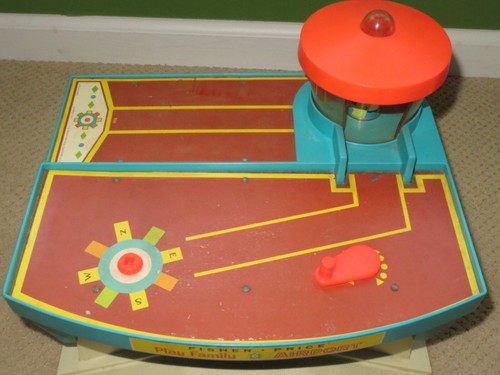 1972 Vintage Fisher Price Little People Play Family Airport #996 COMPLETE - Picture 10 of 24