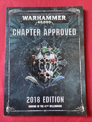 Chapter Approved Rule Book 2018 Warhammer 40k (B76)