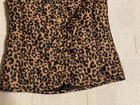 Toddler Girls Size 4T CROWN & IVY Brown Leopard Puffer Vest — photo 3