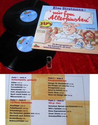 2LP Else Stratmann: Nur Fom Allerfeinsten