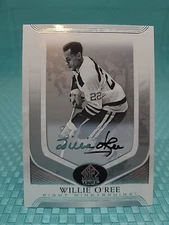 2020-21 Upper Deck SP Signatures Edition Legends Silver Script Willie O'Ree #142