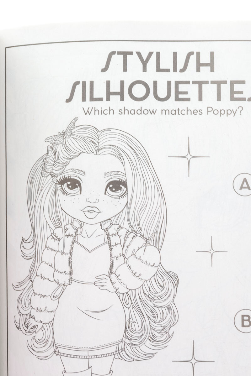 Rainbow High Jumbo Coloring Activity Book (2) eBay