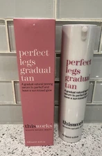 Thisworks Perfect Legs Gradual Tan  ~ 120 ml / 4 oz ~ NEW IN BOX