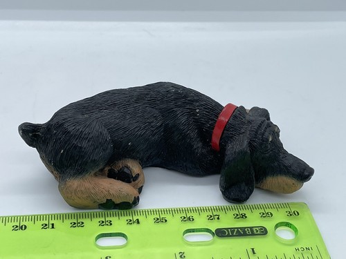 Don James 1982 Hundefigur Figuren schwarz braun Hound ? - Bild 9 von 10