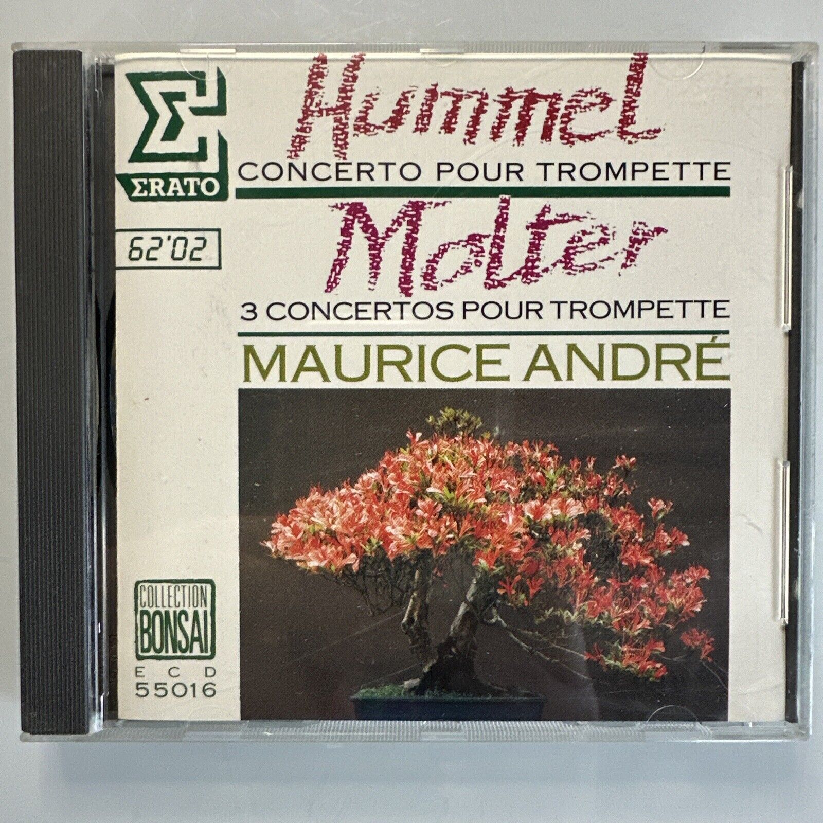 Hummel Molter Concertos M Andre CD