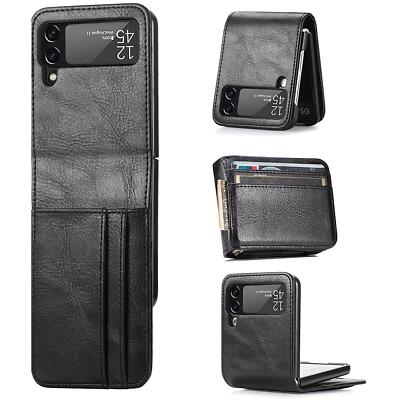 Flip Cover für Samsung Galaxy Z Flip 4 Hülle Klapphülle Handy Schutz Tasche Case