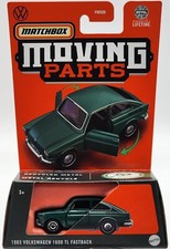 MATCHBOX 2024 MOVING PARTS SERIES GREEN 1965 VOLKSWAGEN 1600 TL FASTBACK