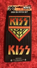 Kiss Official Iron On Patch Set New 