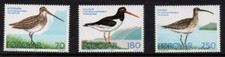 Faroe Islands 1977 birds set mnh