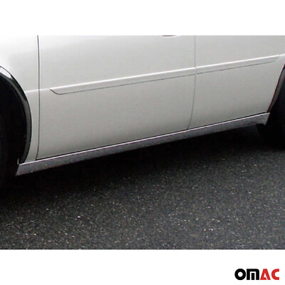 Stainless Rocker Panel Trim 4 Pcs For 2000-2005 Cadillac DeVille