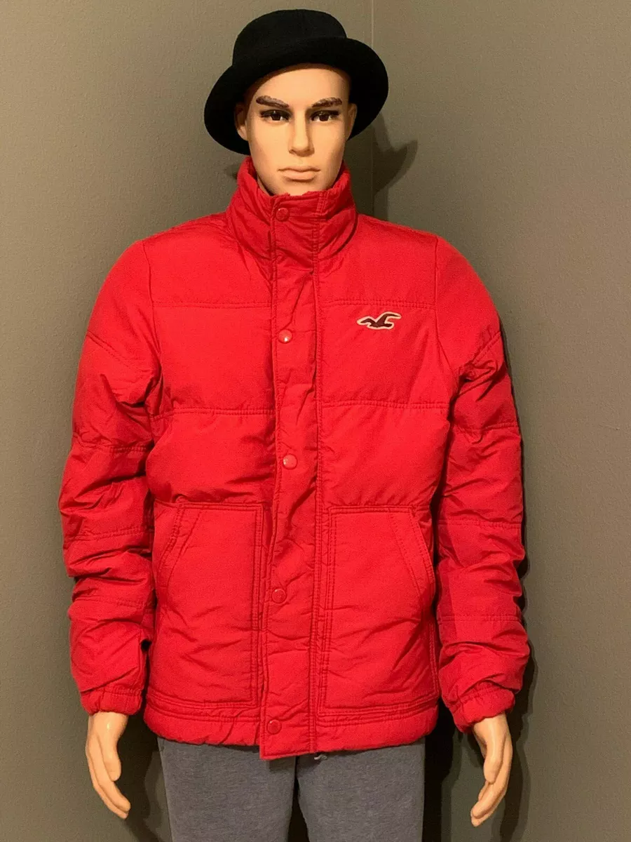 Red shop jacket hollister