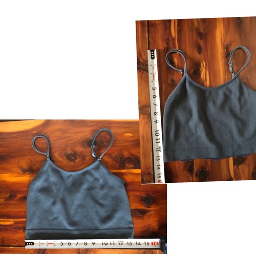 Colsie Bralette Lot 3 Bundle Size Large Ribbed & Floral Lace Adjustable Strap - Picture 7 of 18