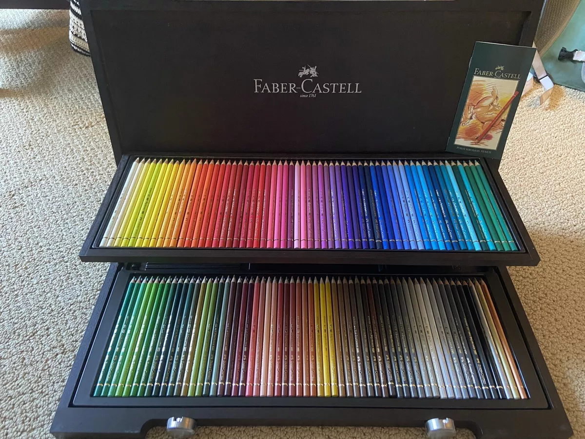 Faber-Castell Polychromos 120 Pencil Wood Box Set