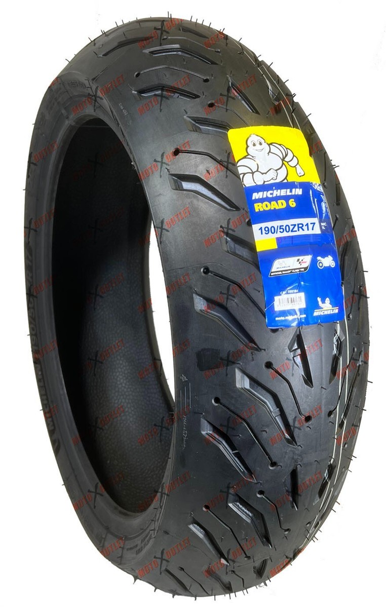 Michelin Road 6 190/50ZR17 120/70ZR17 Front Rear Motorcycle Tires