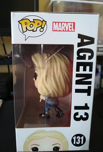 Funko Pop! Marvel. Captain America: Civil War. Bobble-Head #131 Agent 13 - Picture 2 of 8