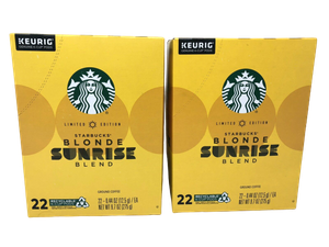starbucks blonde sunrise blend k cups
