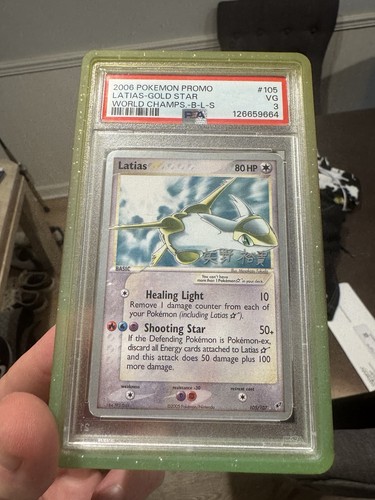 Latias Gold Star World Championship 2006 Deck 105/107 PSA 3