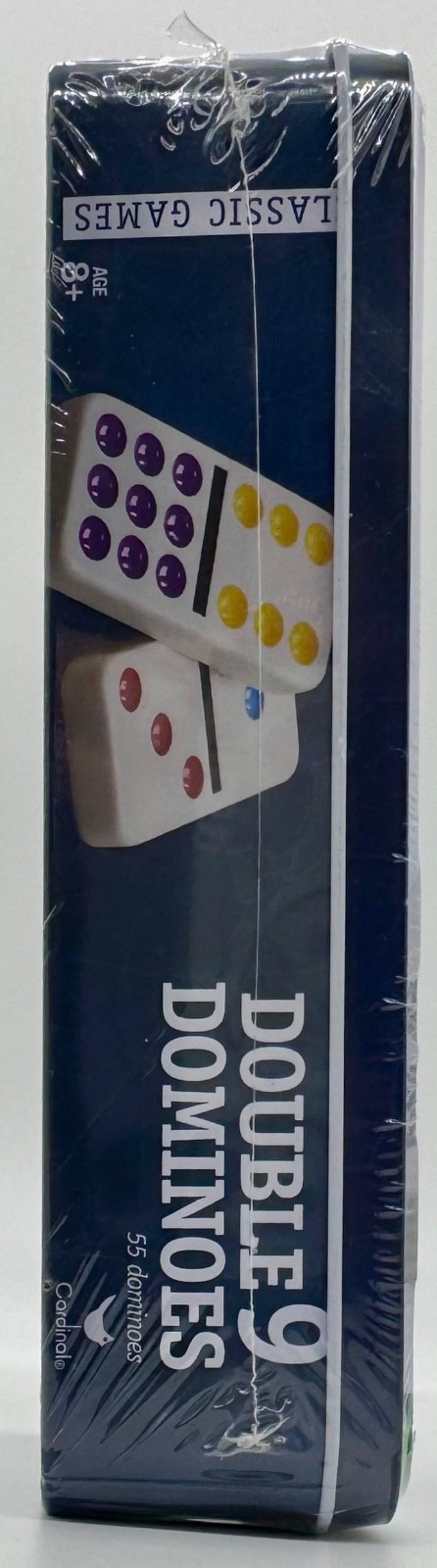 Double Nine Dominoes Collector's Tin Special Color Dot 55 Pcs 1998 - NEW SEALED!