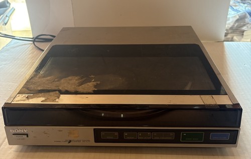 Vintage SONY PS-FL77 Stereo Turntable Record Player (READ!!!)