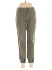 Banana Republic Women Green Cargo Pants 6