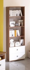 Regal WIKI Kinderzimmer Jugendzimmer Walnuss Weiß